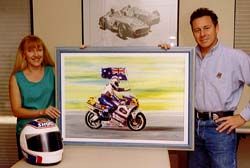 Wayne Gardner & me!