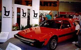 My car at the 1988 Sydney International Motor Show