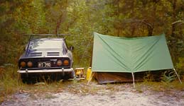 Camping out