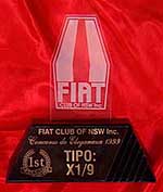 My trophy!