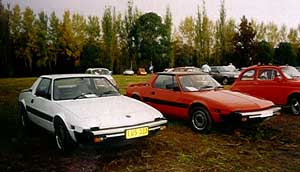 David's & my Bertones at the 99 Fiat Nationals