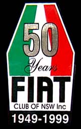 50 Years - Fiat Club of NSW