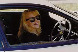 Me at the wheel...