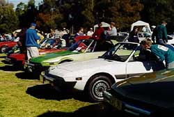 David's Bertone lined up at the 99 Concourse