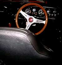 Driver's side interior
