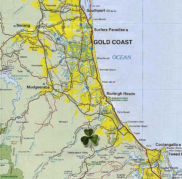 Gold Coast Map